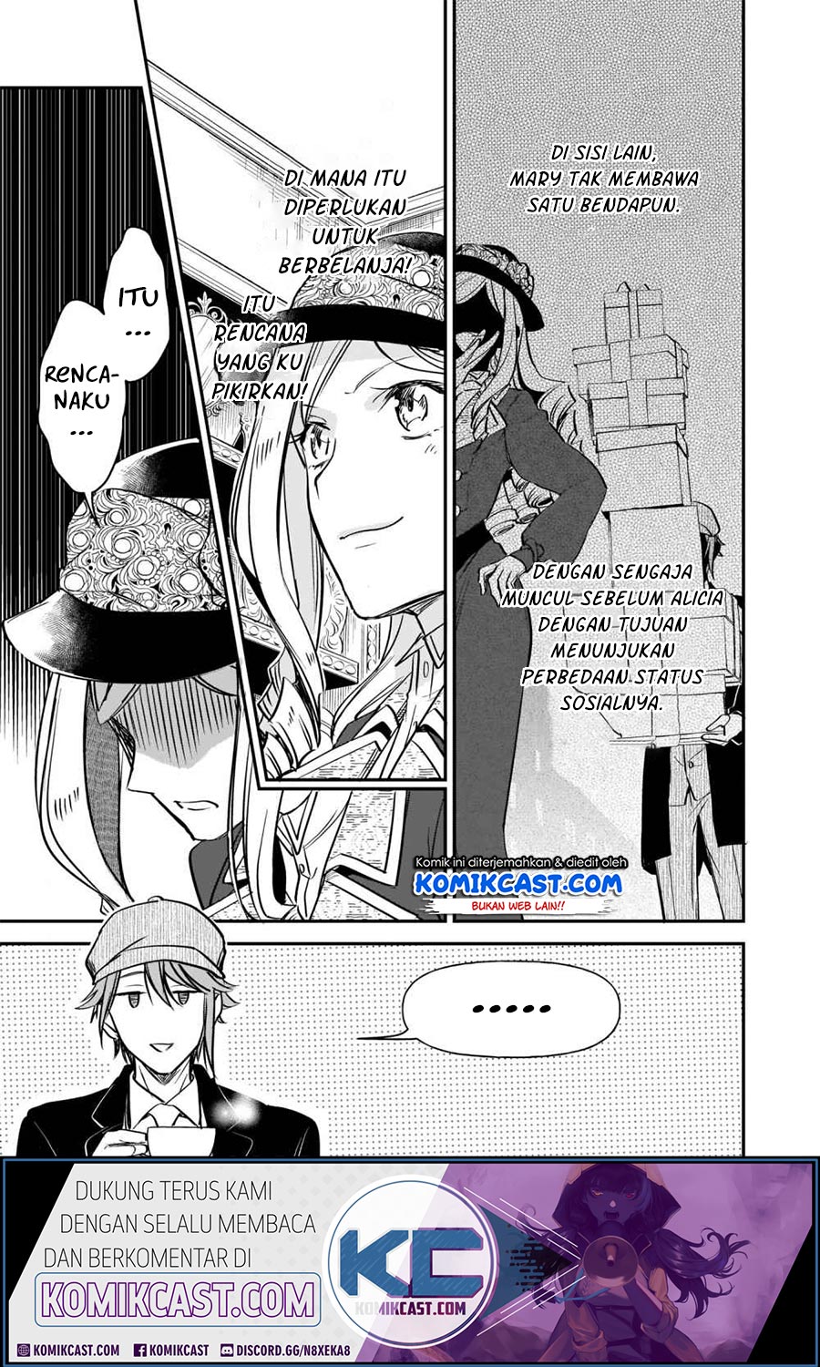 Albert-ke no Reijou wa Botsuraku wo Goshomou desu Chapter 10.1 - halaman 17