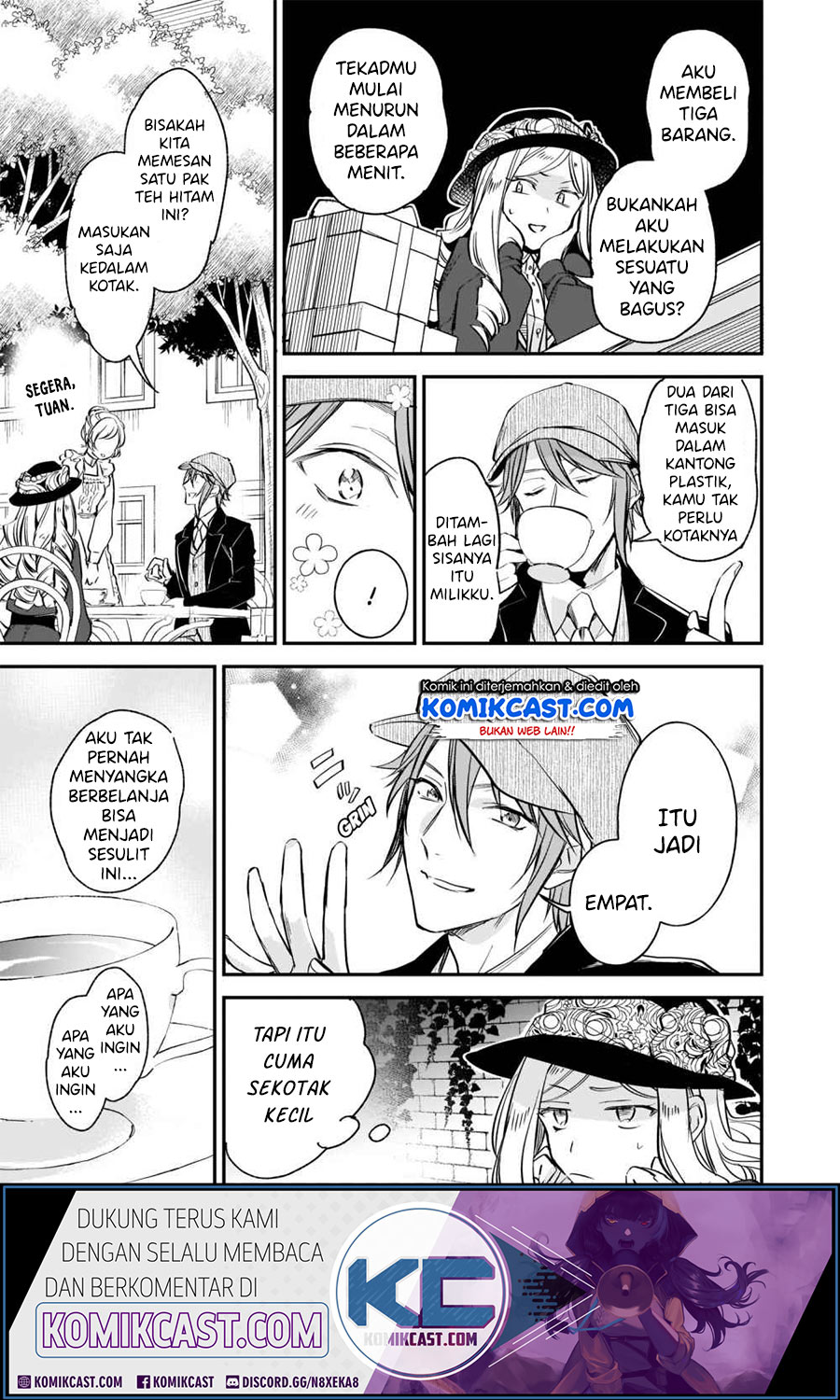 Albert-ke no Reijou wa Botsuraku wo Goshomou desu Chapter 10.1 - halaman 19