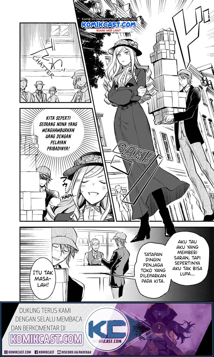 Albert-ke no Reijou wa Botsuraku wo Goshomou desu Chapter 10.1 - halaman 22