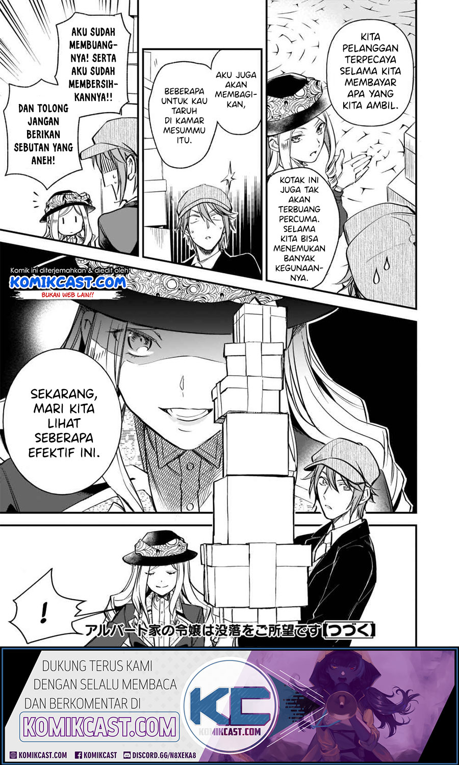 Albert-ke no Reijou wa Botsuraku wo Goshomou desu Chapter 10.1 - halaman 23