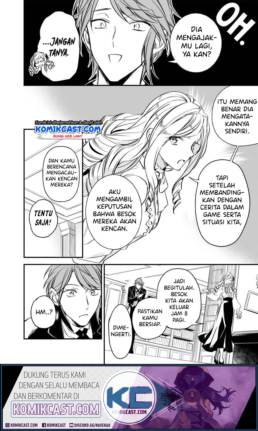 Albert-ke no Reijou wa Botsuraku wo Goshomou desu Chapter 10.1 - halaman 8