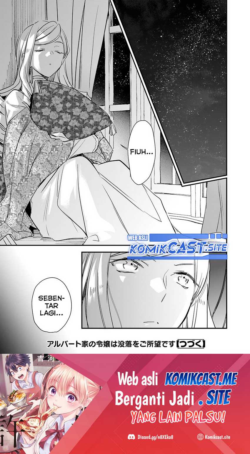 Albert-ke no Reijou wa Botsuraku wo Goshomou desu Chapter 11 - halaman 30