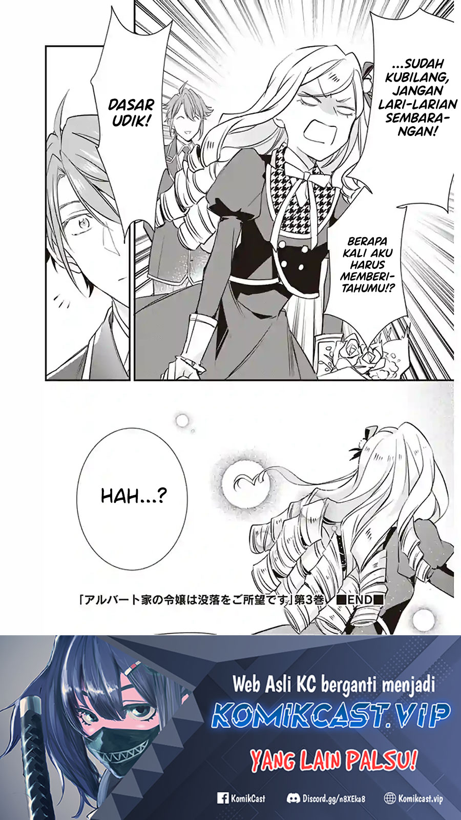 Albert-ke no Reijou wa Botsuraku wo Goshomou desu Chapter 13 - halaman 25