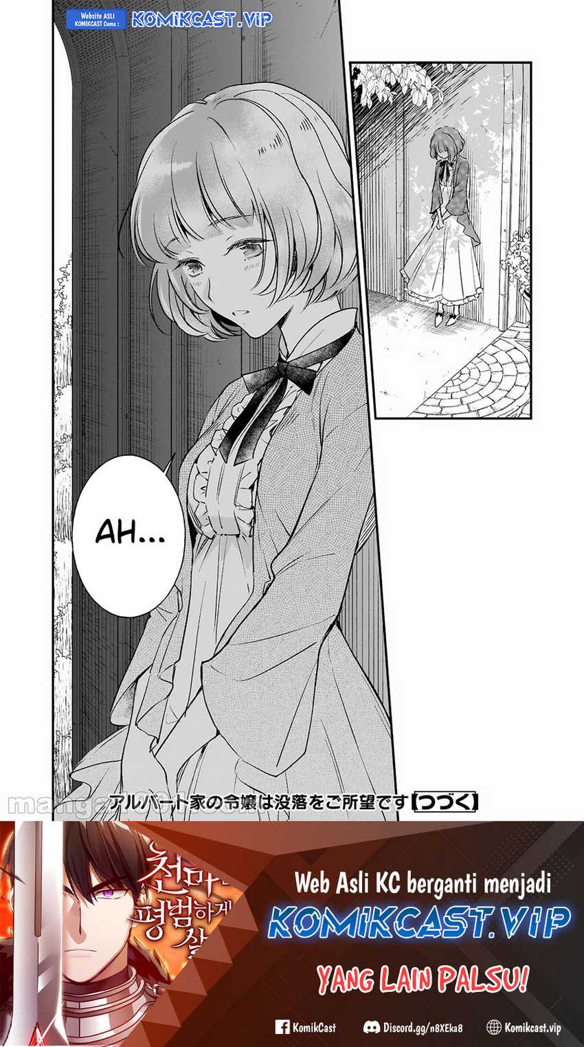 Albert-ke no Reijou wa Botsuraku wo Goshomou desu Chapter 15 - halaman 27