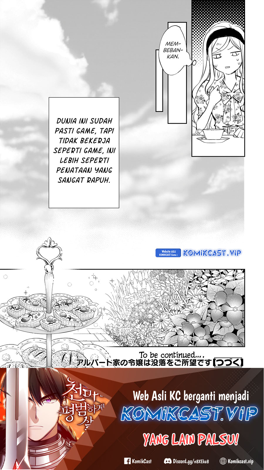 Albert-ke no Reijou wa Botsuraku wo Goshomou desu Chapter 18.1 - halaman 18