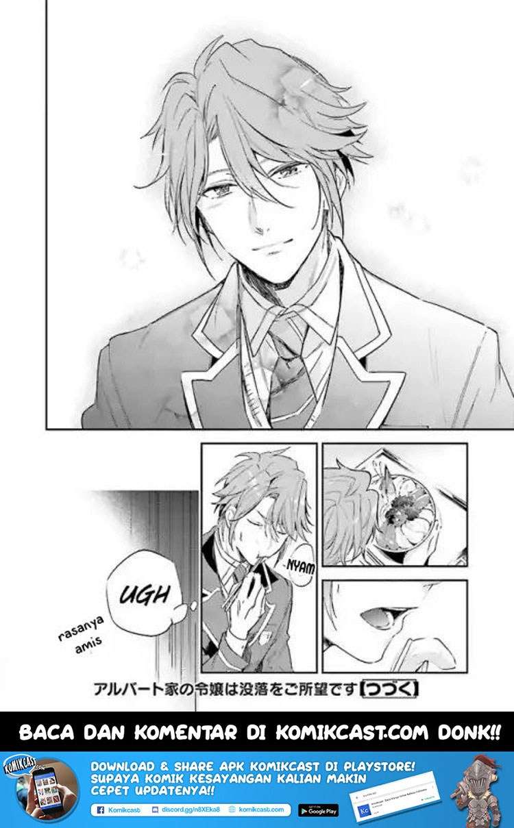 Albert-ke no Reijou wa Botsuraku wo Goshomou desu Chapter 2 - halaman 30