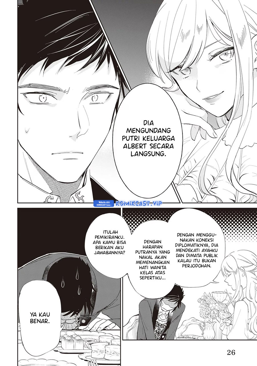 Albert-ke no Reijou wa Botsuraku wo Goshomou desu Chapter 20 - halaman 24