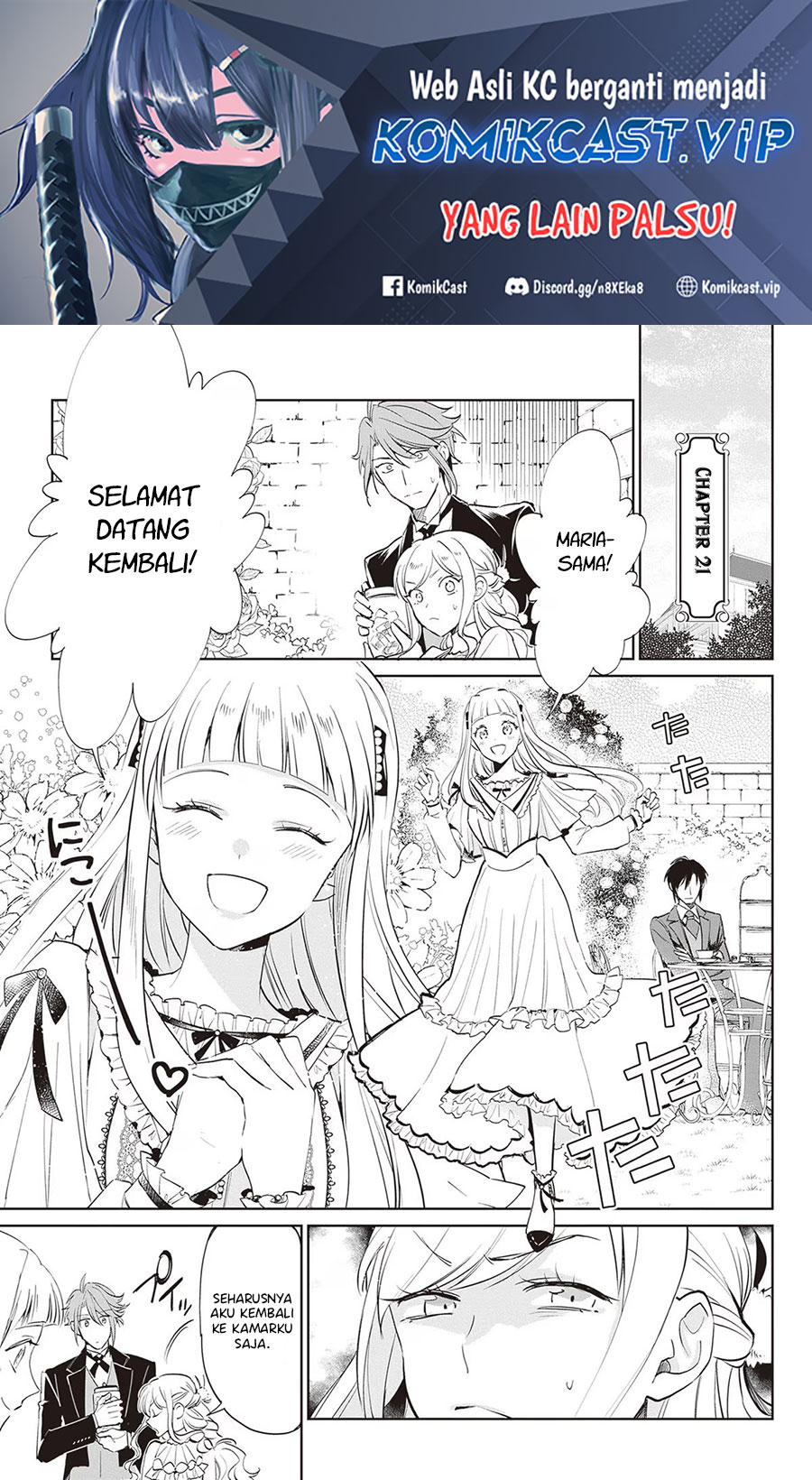 Albert-ke no Reijou wa Botsuraku wo Goshomou desu Chapter 21 - halaman 2