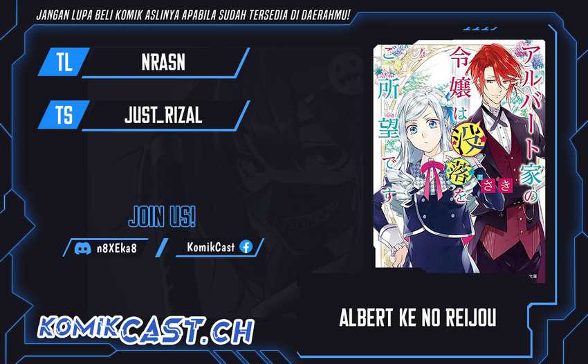 Albert-ke no Reijou wa Botsuraku wo Goshomou desu Chapter 22 - halaman 1