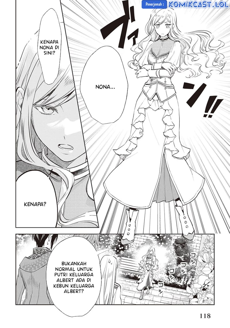 Albert-ke no Reijou wa Botsuraku wo Goshomou desu Chapter 24 - halaman 21