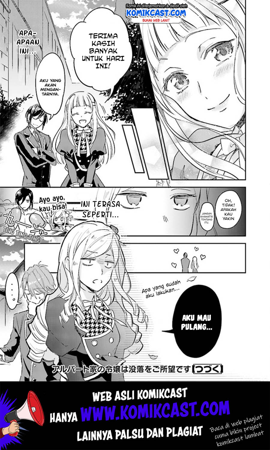 Albert-ke no Reijou wa Botsuraku wo Goshomou desu Chapter 3.2 - halaman 17