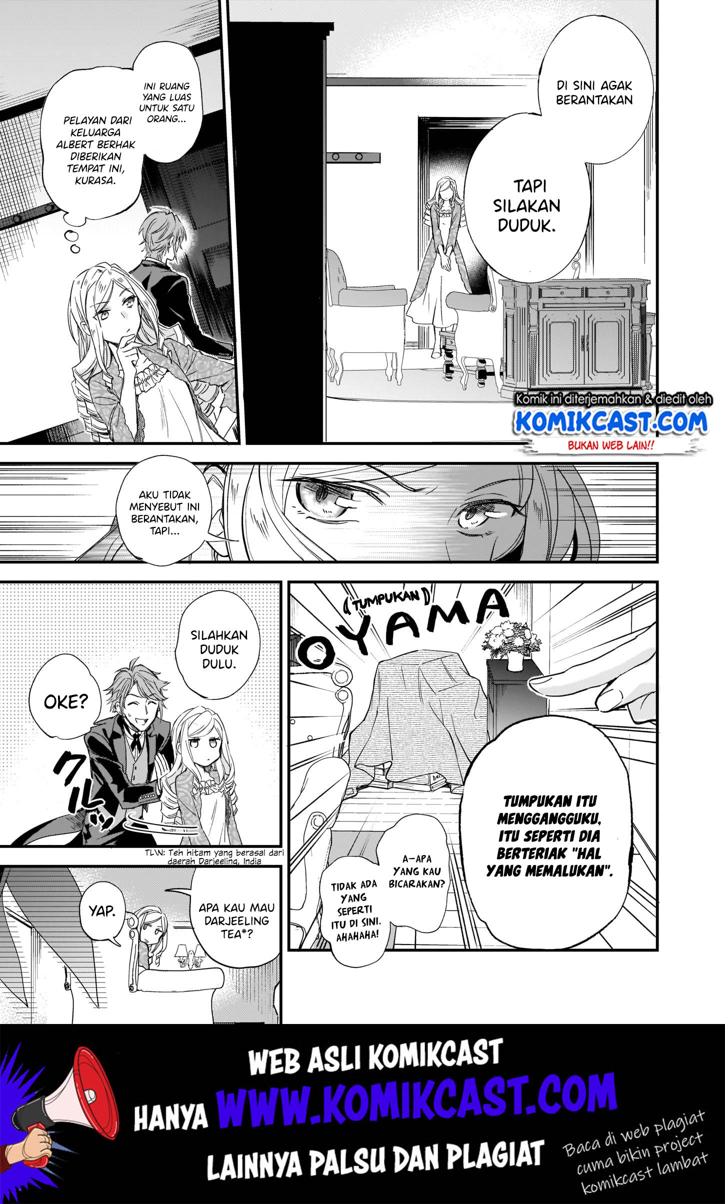 Albert-ke no Reijou wa Botsuraku wo Goshomou desu Chapter 6 - halaman 13