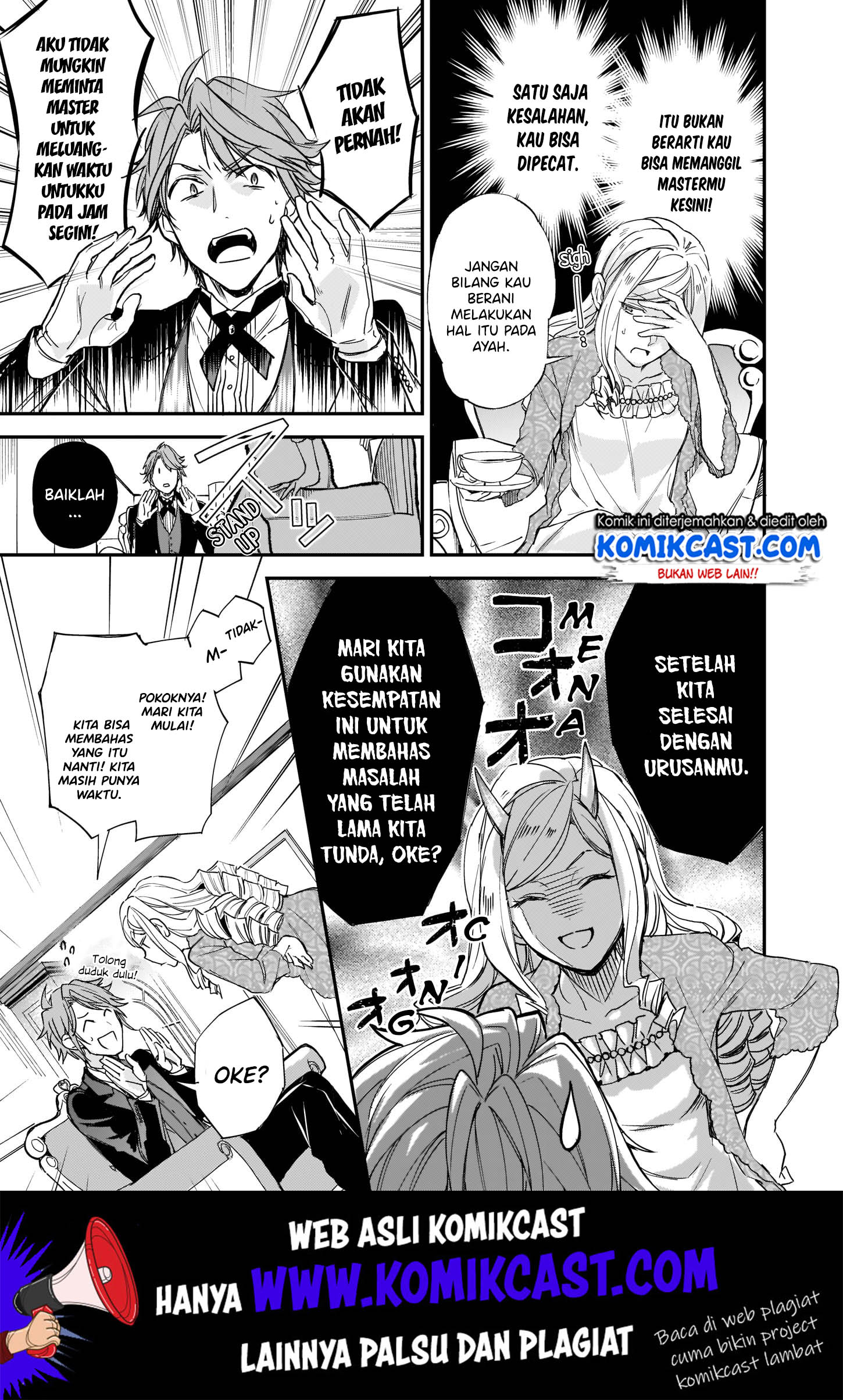 Albert-ke no Reijou wa Botsuraku wo Goshomou desu Chapter 6 - halaman 17