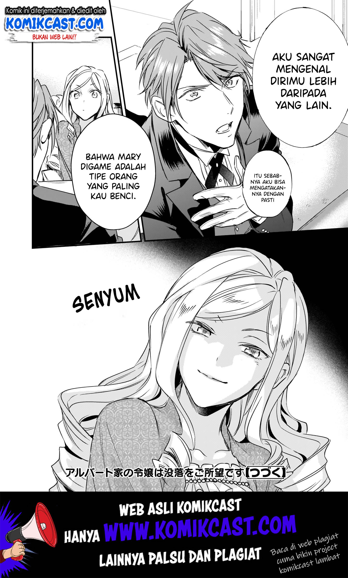 Albert-ke no Reijou wa Botsuraku wo Goshomou desu Chapter 6 - halaman 24