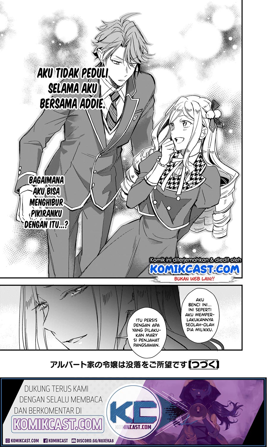 Albert-ke no Reijou wa Botsuraku wo Goshomou desu Chapter 8.1 - halaman 11
