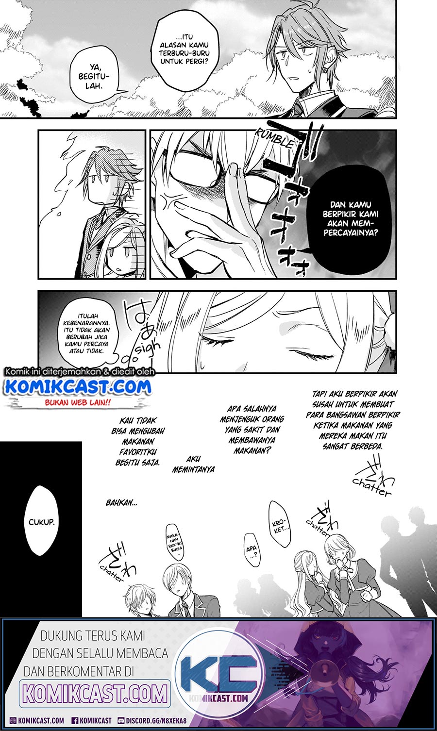 Albert-ke no Reijou wa Botsuraku wo Goshomou desu Chapter 9.1 - halaman 21