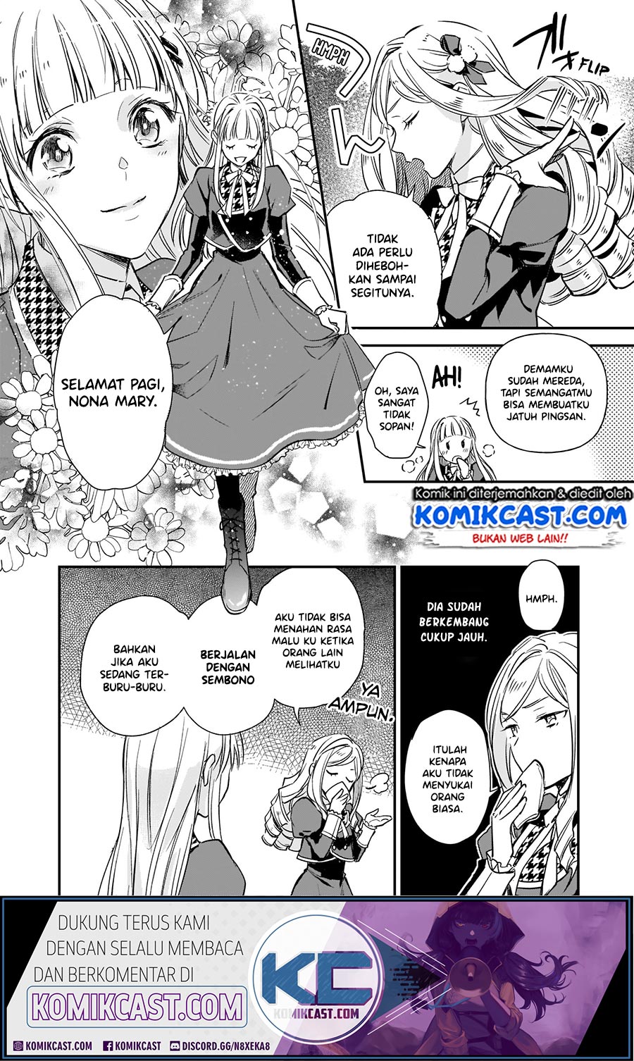 Albert-ke no Reijou wa Botsuraku wo Goshomou desu Chapter 9.1 - halaman 8