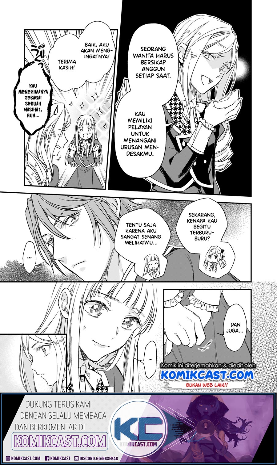 Albert-ke no Reijou wa Botsuraku wo Goshomou desu Chapter 9.1 - halaman 9