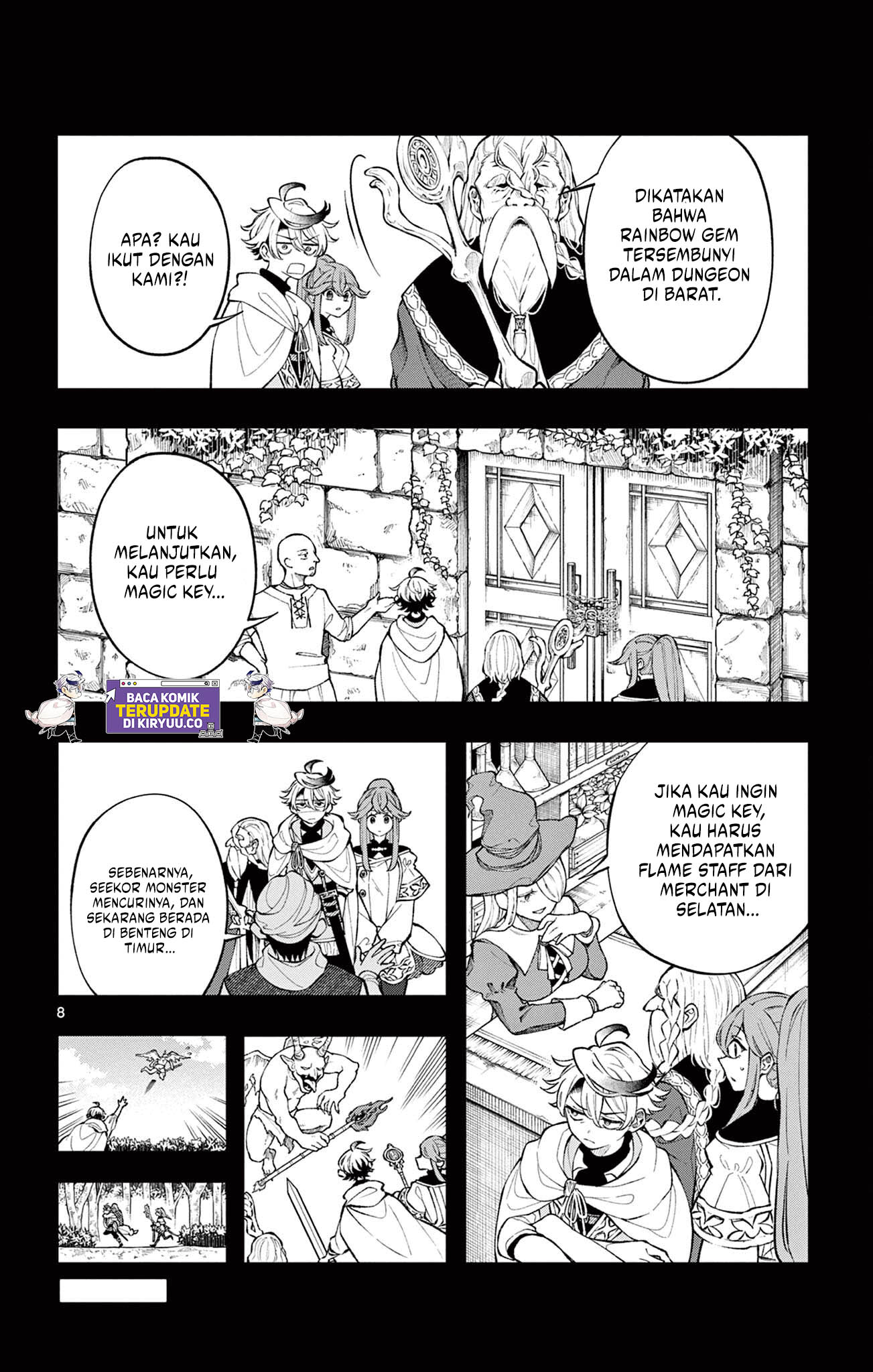 Albus Changes the World Chapter 4 - halaman 8