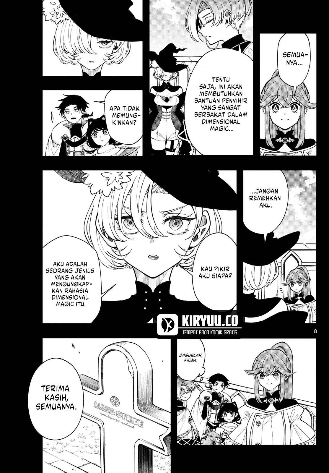 Albus Changes the World Chapter 48 - halaman 8