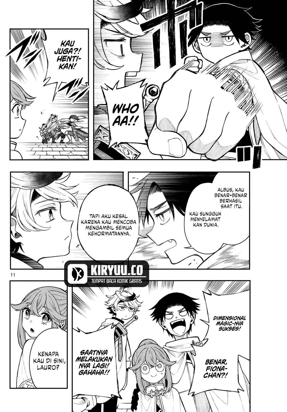Albus Changes the World Chapter 53 - halaman 11