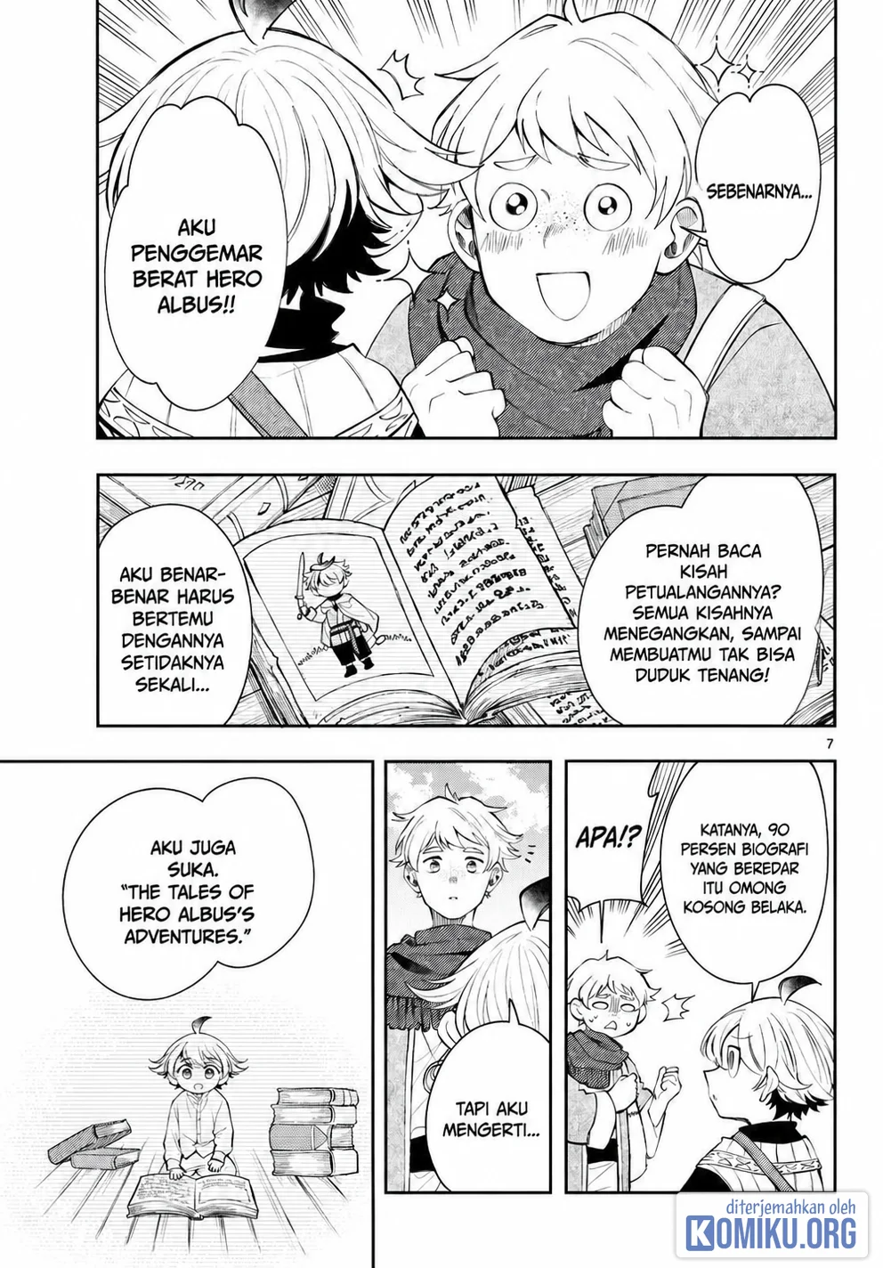 Albus Changes the World Chapter 98 - halaman 9