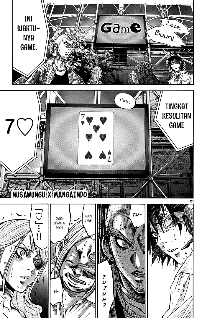Alice in Borderland Chapter 11 - halaman 22