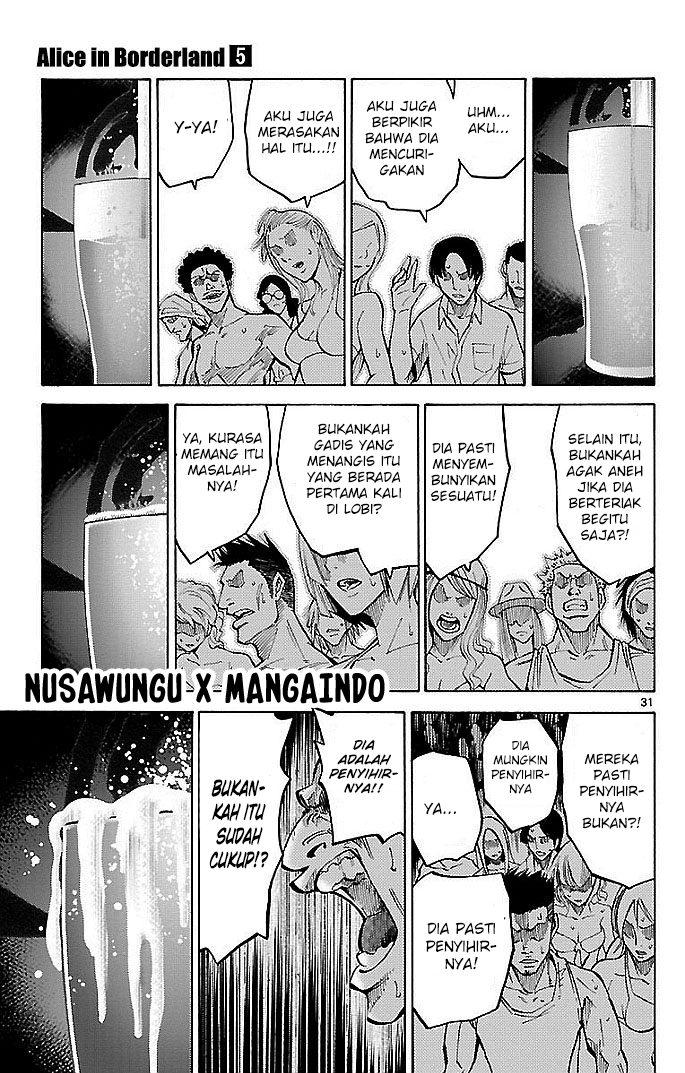 Alice in Borderland Chapter 20 - halaman 34