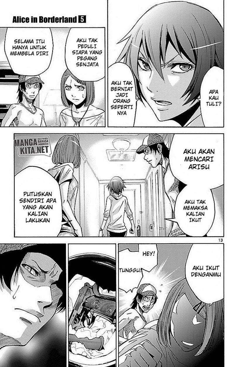 Alice in Borderland Chapter 22 - halaman 11
