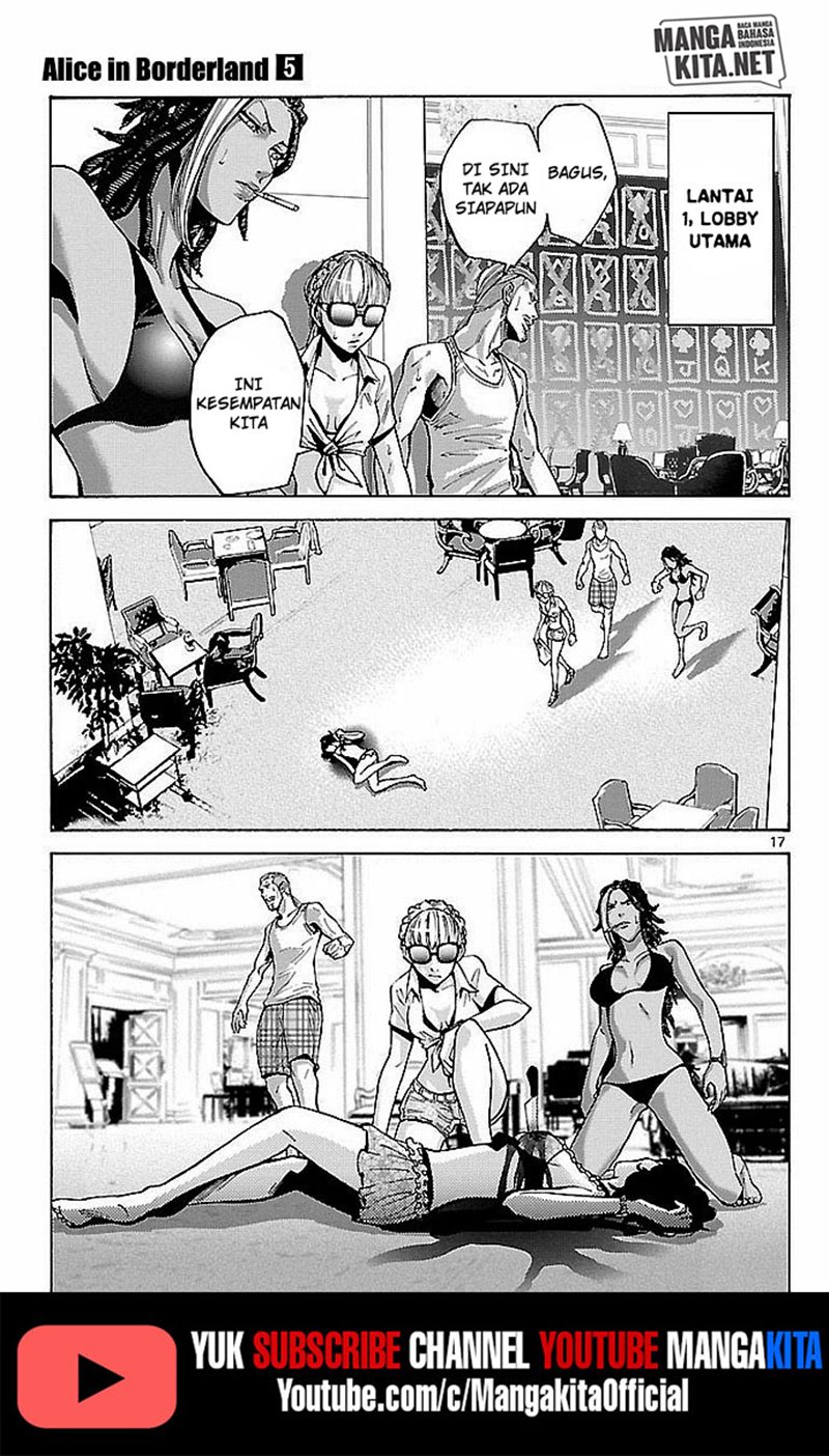 Alice in Borderland Chapter 22 - halaman 15