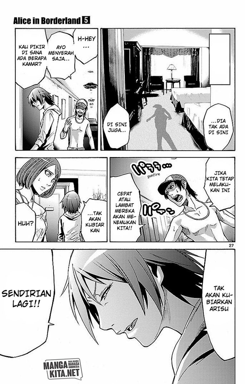 Alice in Borderland Chapter 22 - halaman 25