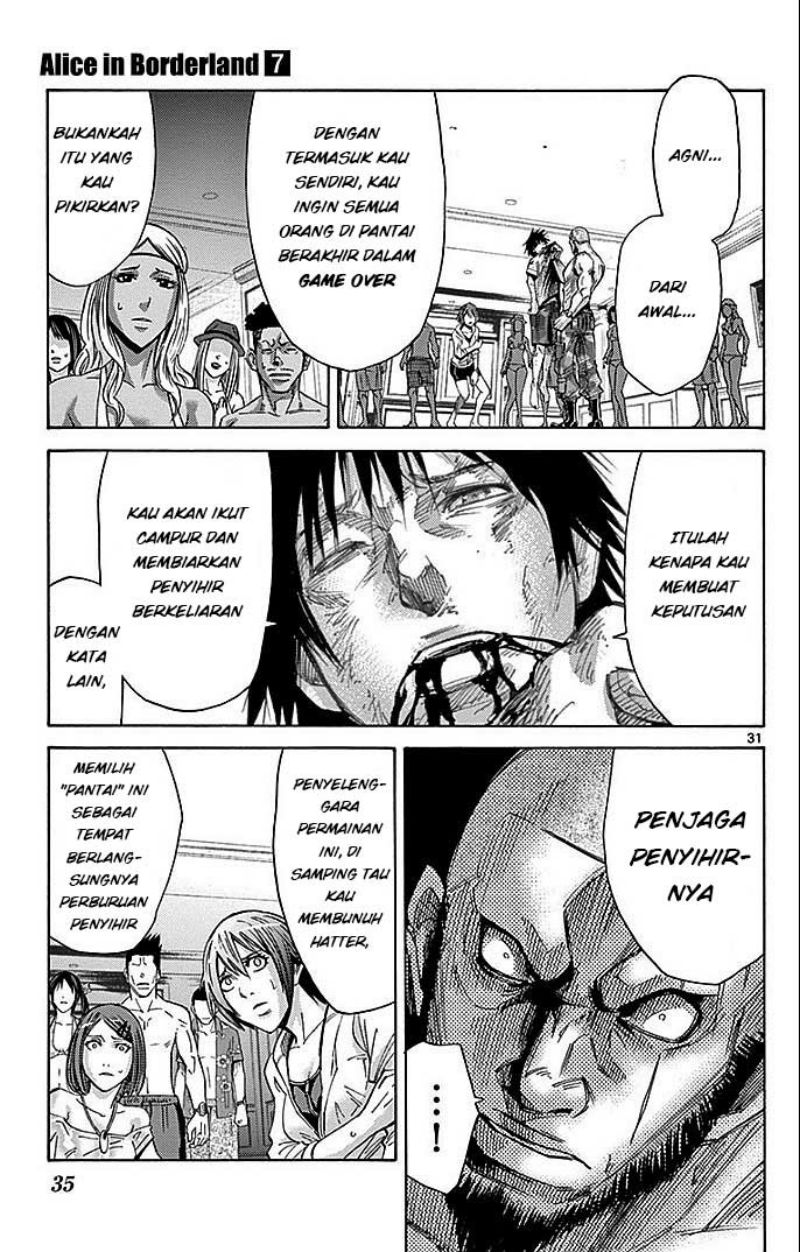 Alice in Borderland Chapter 26 - halaman 34