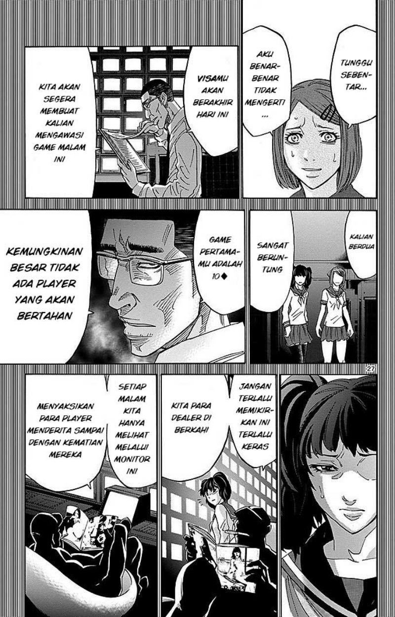 Alice in Borderland Chapter 27 - halaman 28