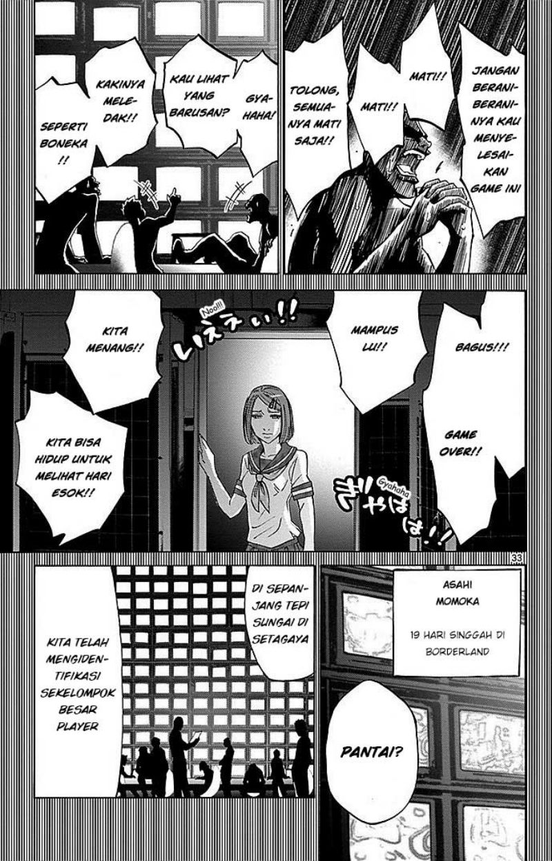 Alice in Borderland Chapter 27 - halaman 34