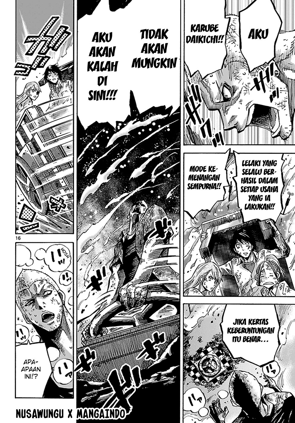 Alice in Borderland Chapter 3.5 - halaman 17