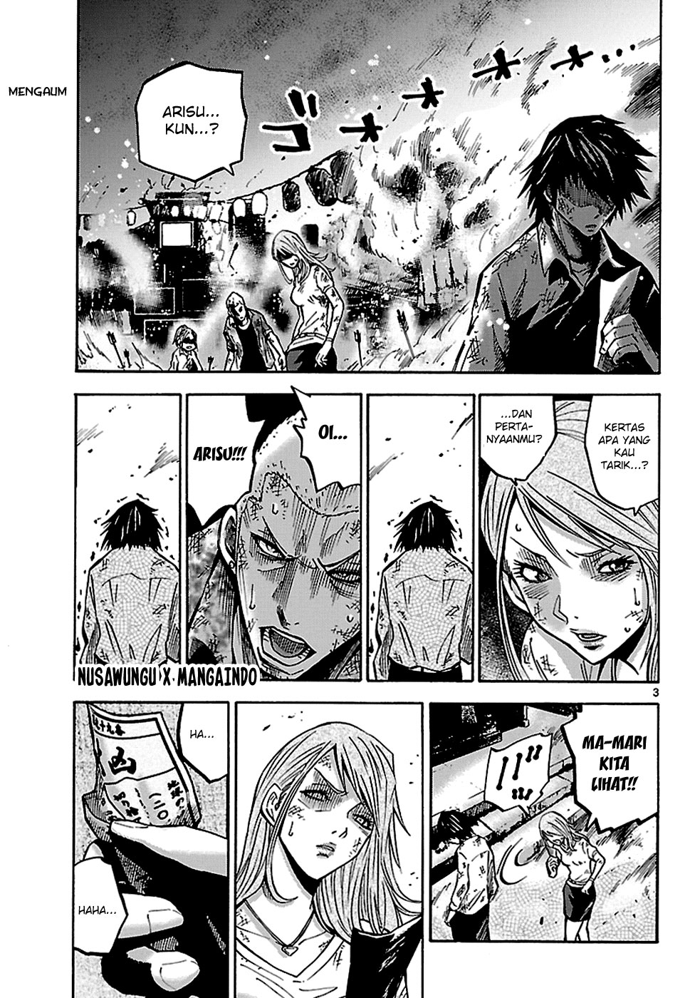 Alice in Borderland Chapter 3 - halaman 4