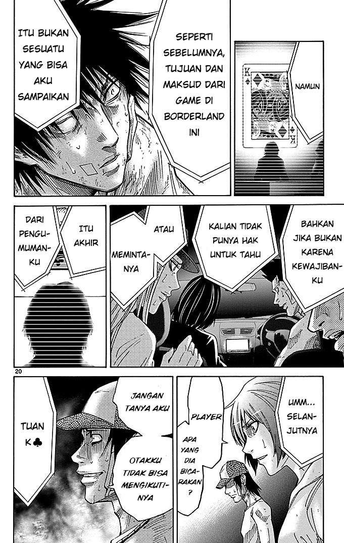 Alice in Borderland Chapter 31 - halaman 20