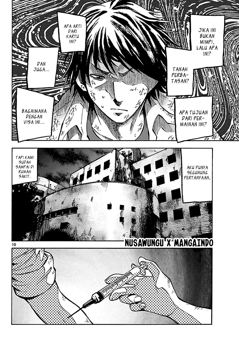 Alice in Borderland Chapter 4 - halaman 11