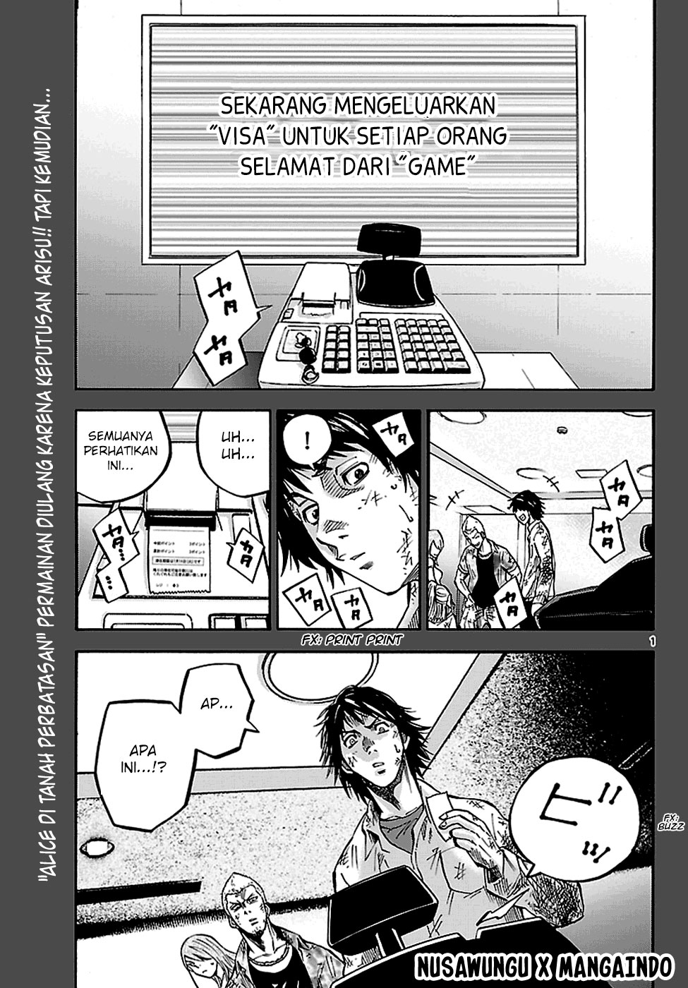 Alice in Borderland Chapter 4 - halaman 2