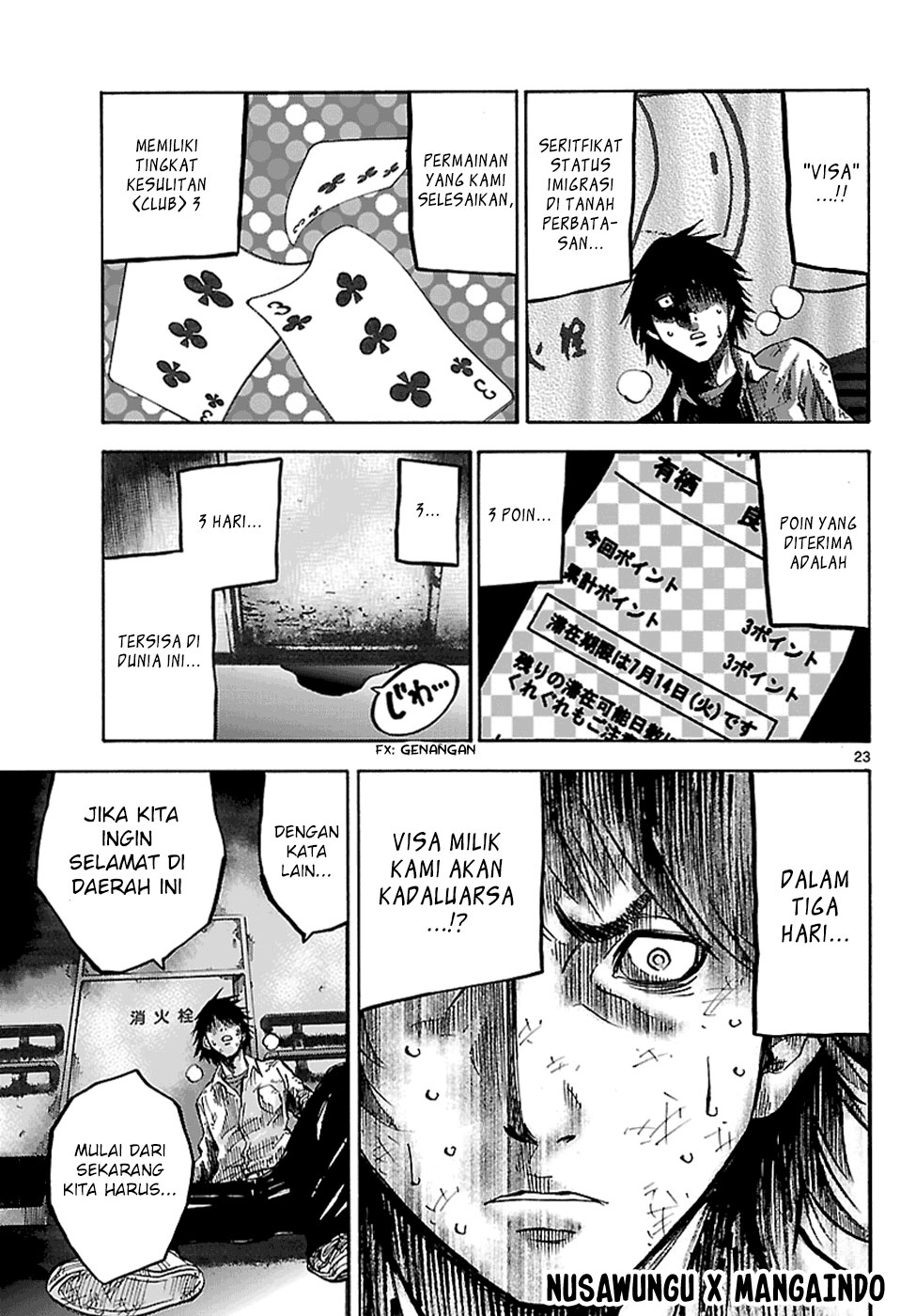 Alice in Borderland Chapter 4 - halaman 24