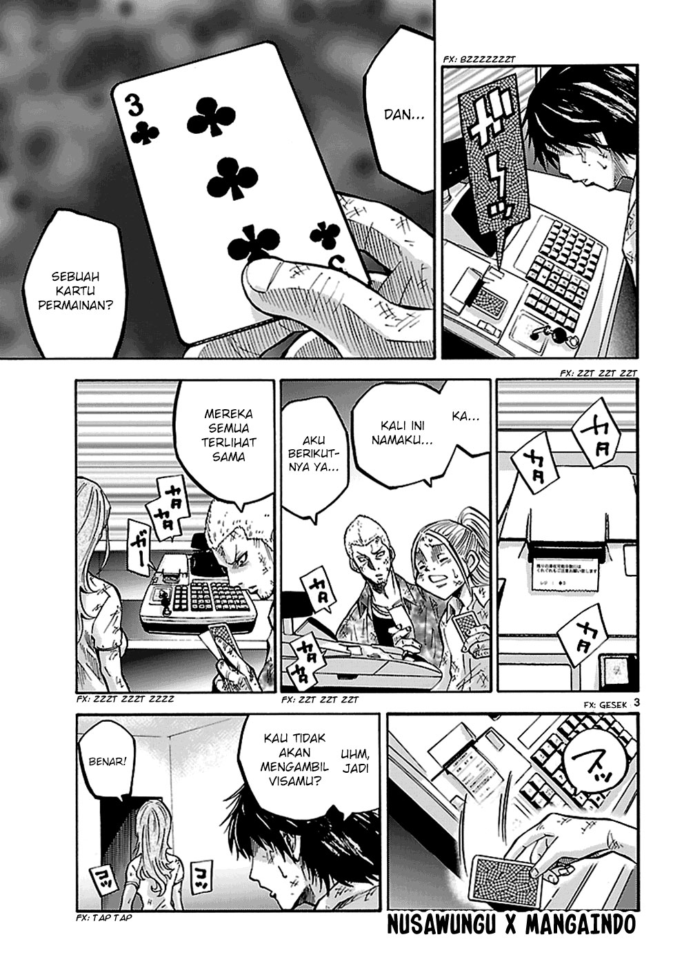 Alice in Borderland Chapter 4 - halaman 4