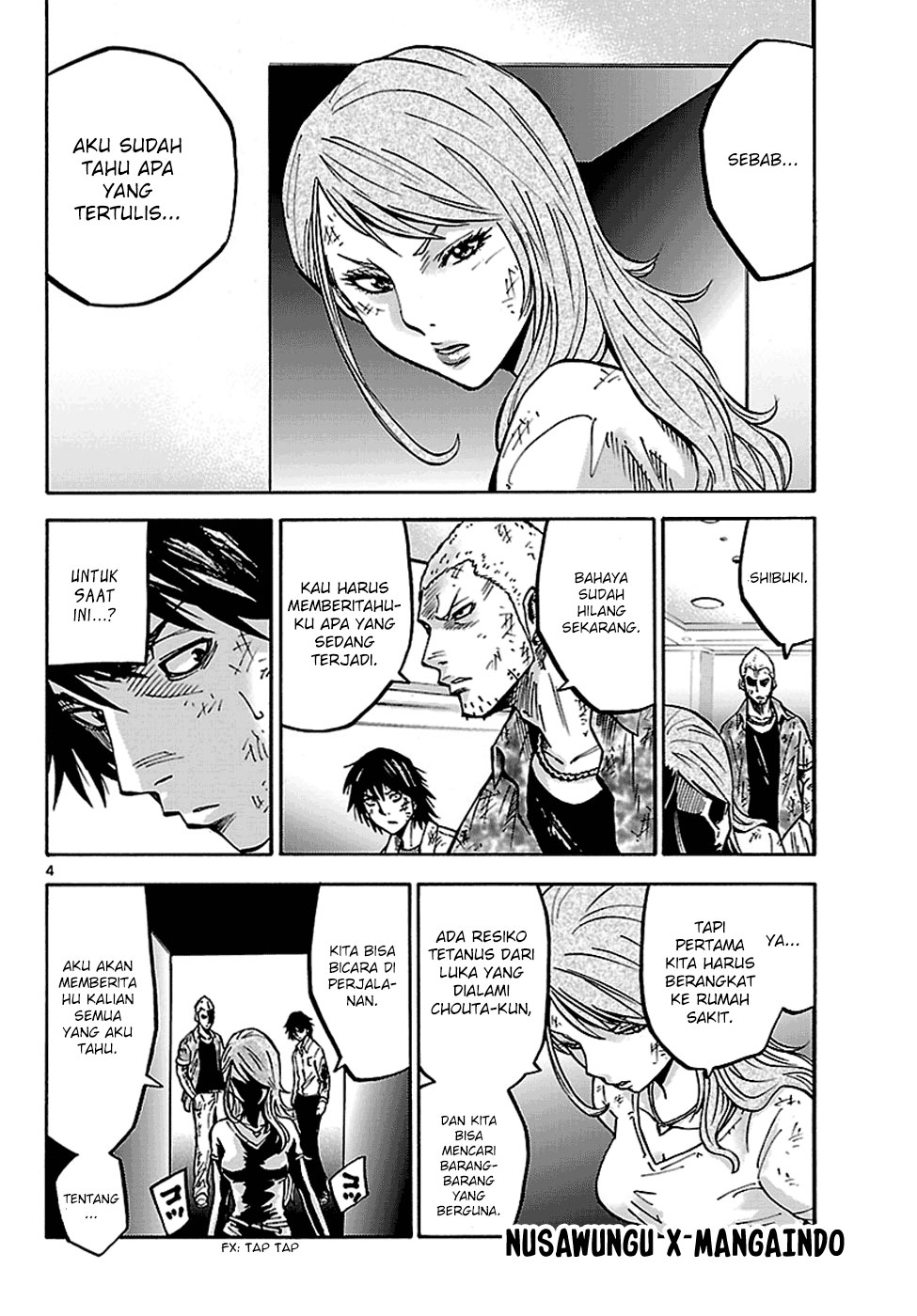 Alice in Borderland Chapter 4 - halaman 5