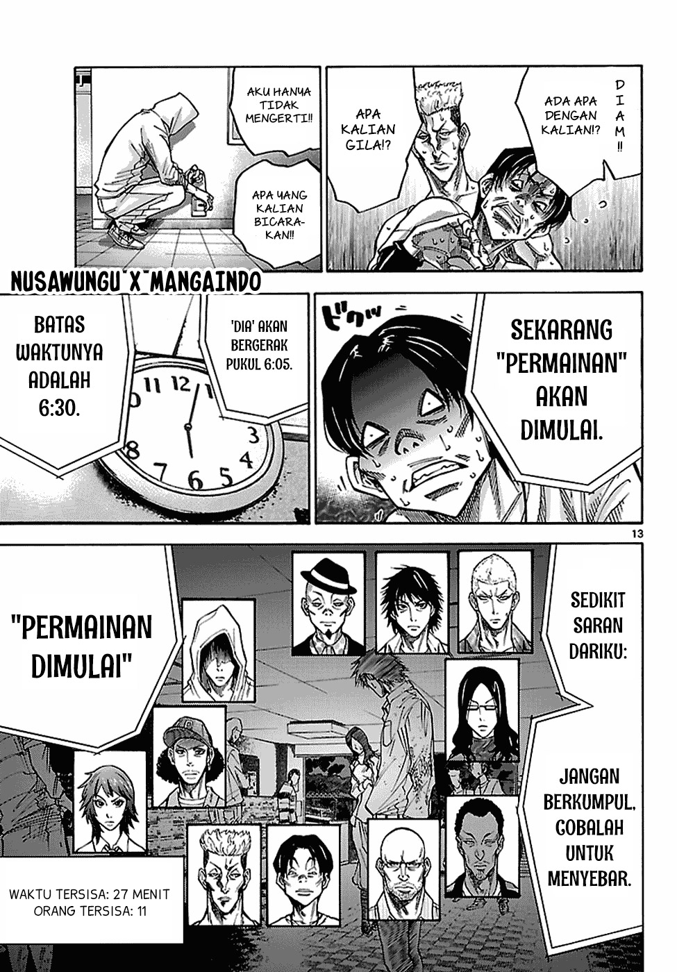 Alice in Borderland Chapter 6 - halaman 14
