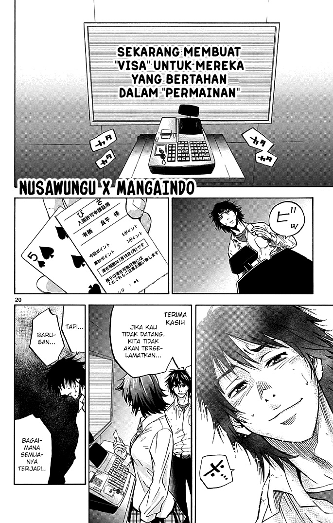 Alice in Borderland Chapter 9 - halaman 20