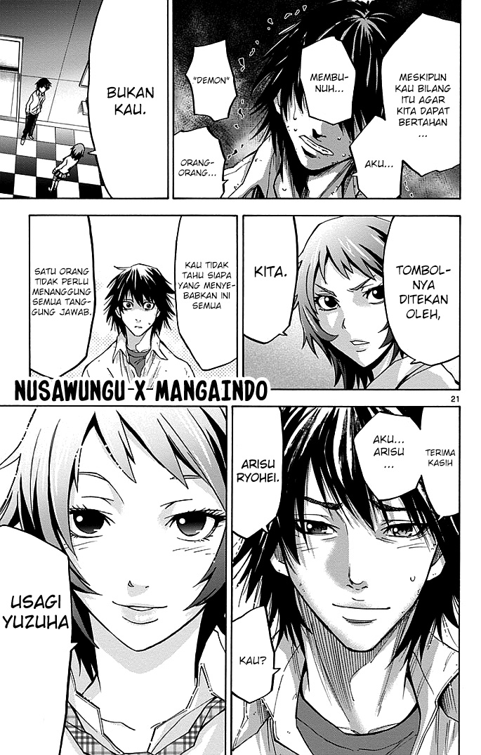 Alice in Borderland Chapter 9 - halaman 21