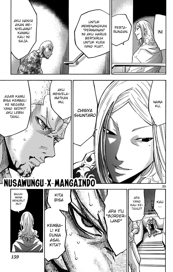 Alice in Borderland Chapter 9 - halaman 23