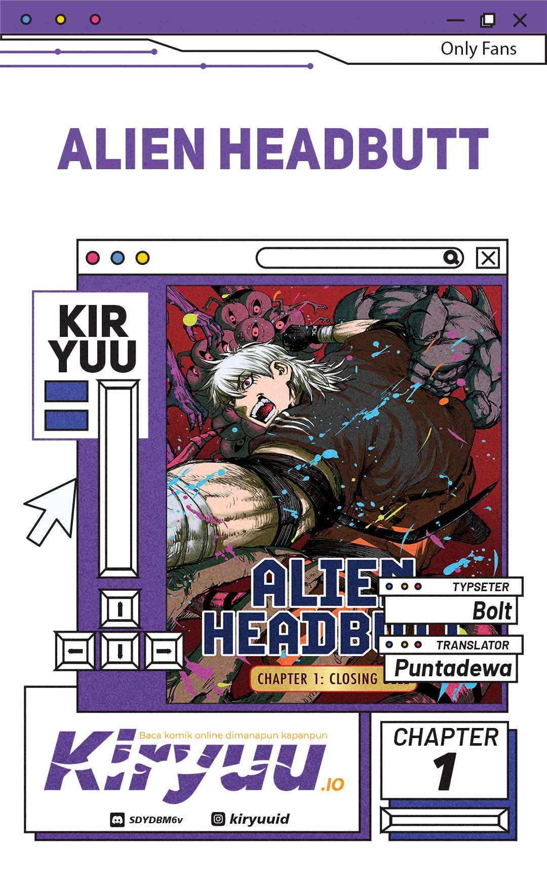 Alien Headbutt Chapter 1 - halaman 1