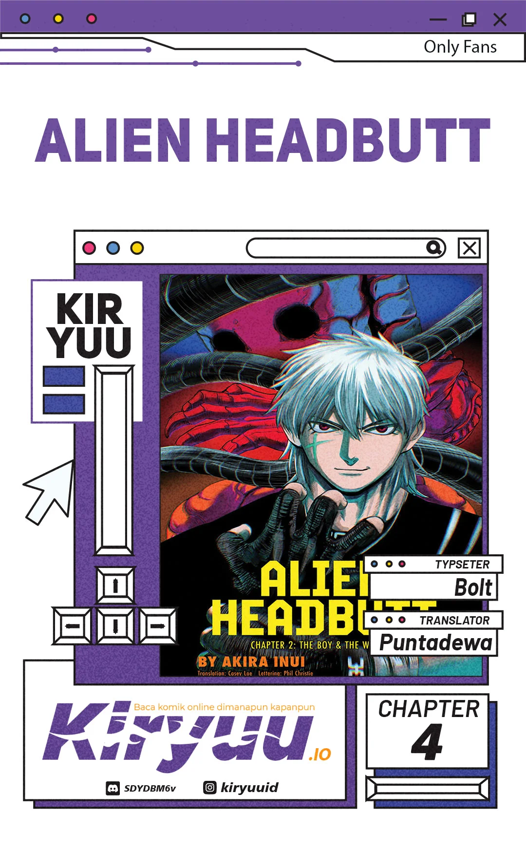 Alien Headbutt Chapter 4 - halaman 1