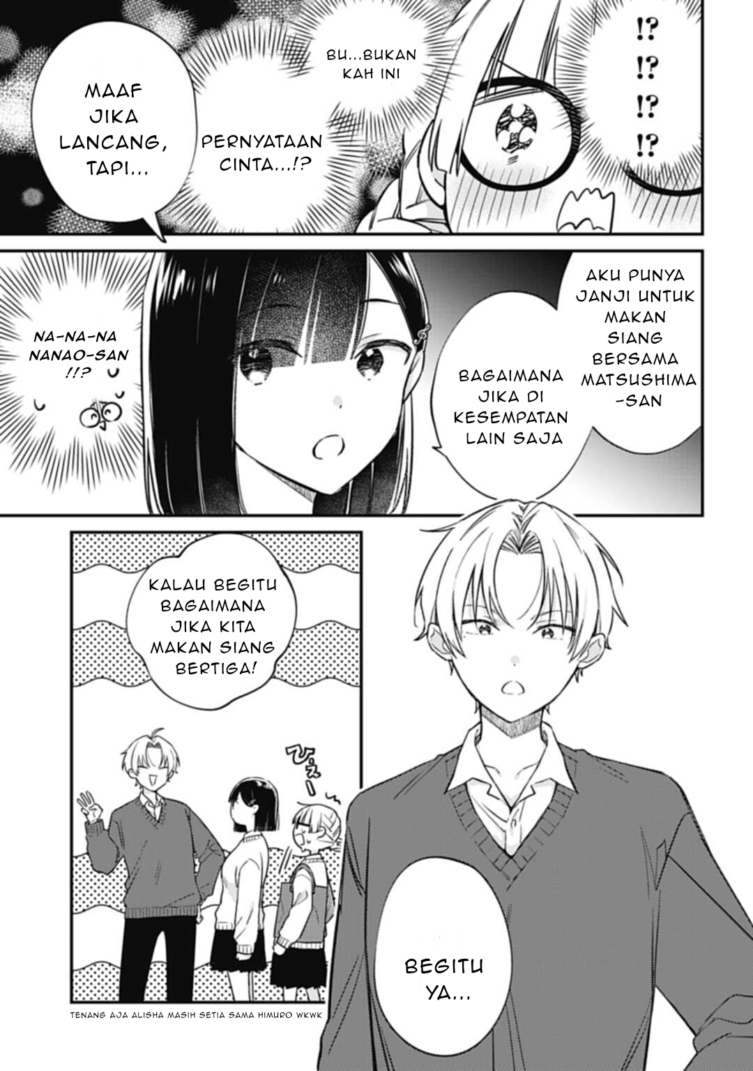 Alisha Doesn't Bend Her Mind Chapter 3.1 - halaman 10