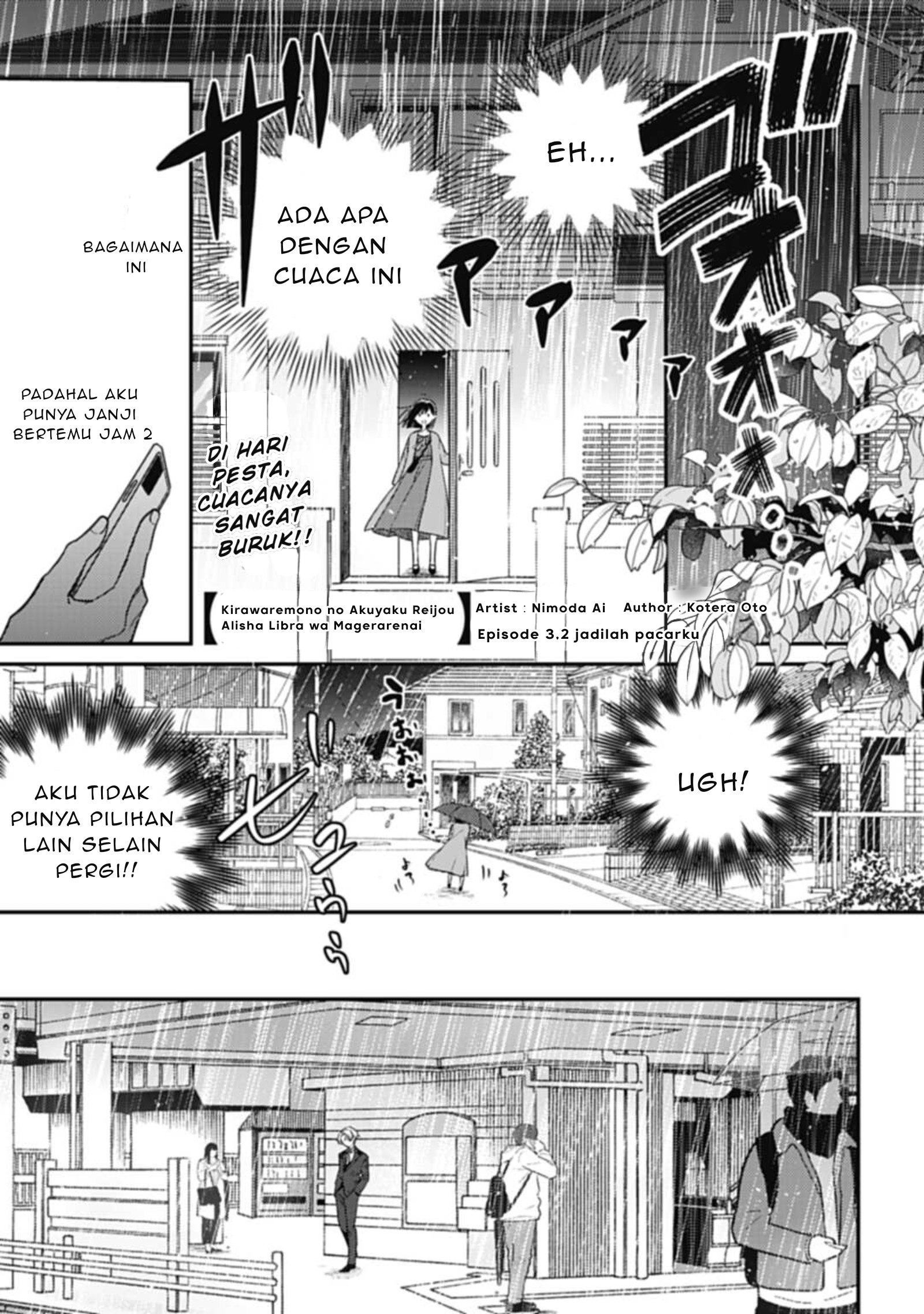 Alisha Doesn't Bend Her Mind Chapter 3.2 - halaman 2
